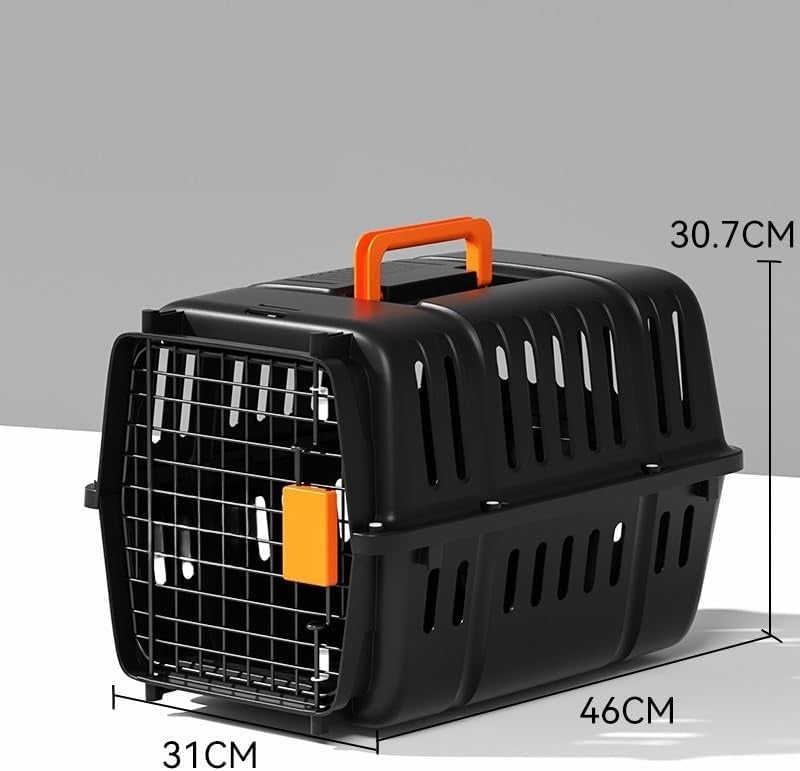 Pet Carrier Cage Hard Sided Cat Carrier for Small Medium Dog Cat